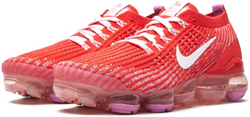 Nike Air Vapormax Flyknit 3 Férfi / Női Futópálya Piros / Rózsaszín Hab-varázsláng