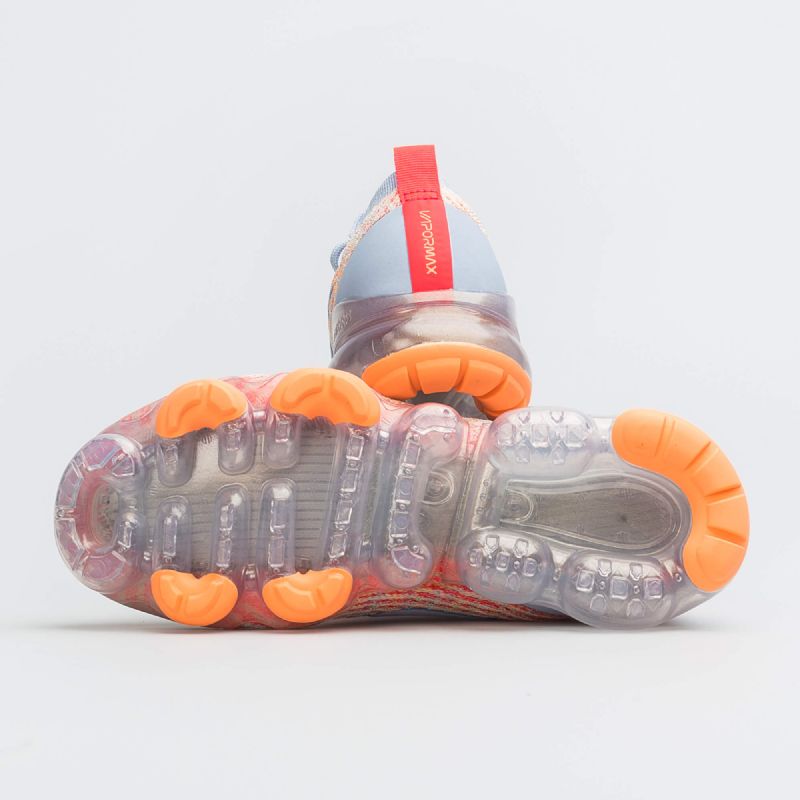 Nike Air Vapormax Flyknit 3 Női Futó Hidrogén Kék / Narancssárga Pulzus / Piros Pálya