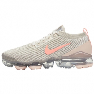 Nike Air Vapormax Flyknit 3 Női Futófény Krém / Bíbor Árnyalatú Nagy Szürke Atomos Tű