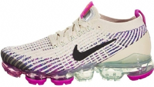 Nike Air Vapormax Flyknit 3 W Női Futó Fosszilis Rózsaszín Kék