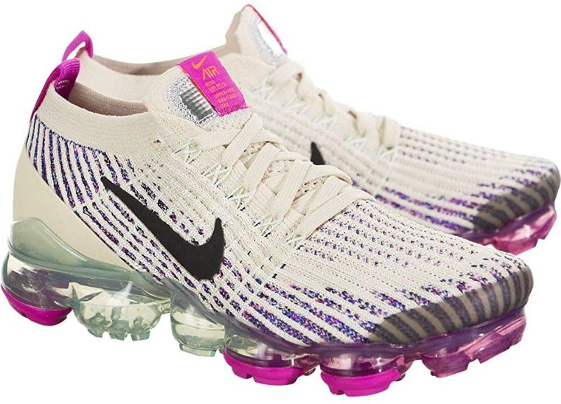 Nike Air Vapormax Flyknit 3 W Női Futó Fosszilis Rózsaszín Kék
