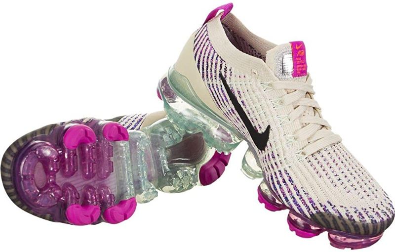 Nike Air Vapormax Flyknit 3 W Női Futó Fosszilis Rózsaszín Kék