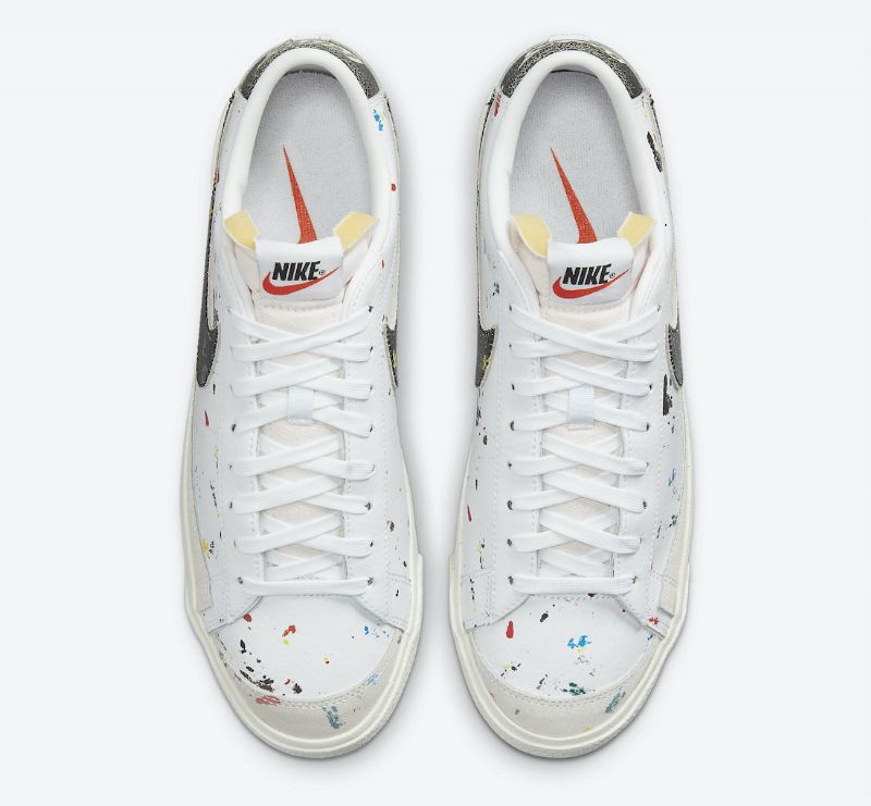 Nike Blazer Low 77 Férfi / Női Futó Fehér / Fekete-fehér Vitorla