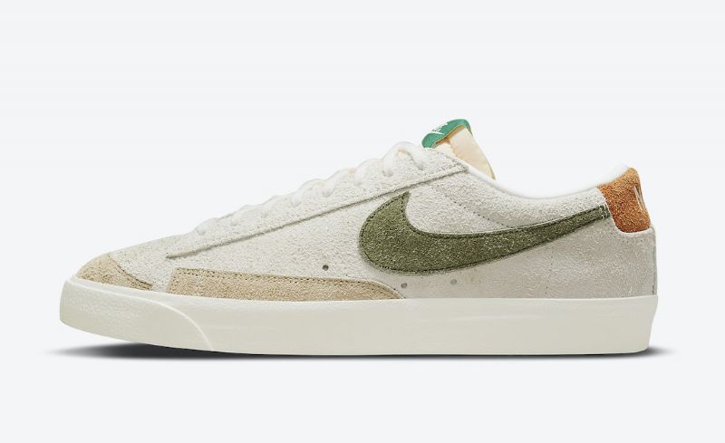 Nike Blazer Low Férfi / Női Running Sail Olive
