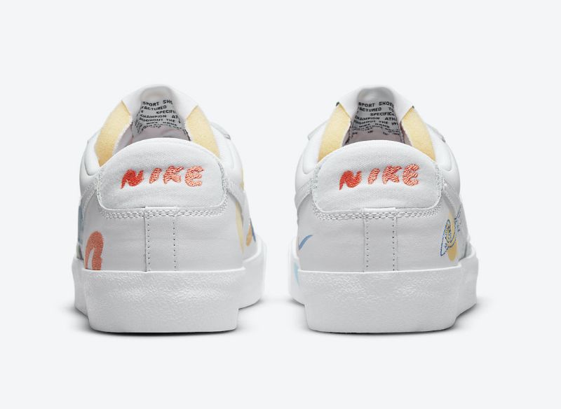 Nike Blazer Low Flyleather Férfi / Női Futó Fehér Kék