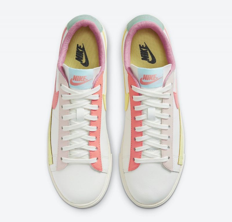 Nike Blazer Low Le Női Running Sail / Fehér-coconut Milk-light Crimson