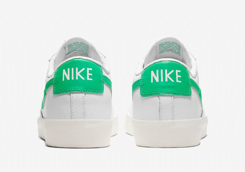 Nike Blazer Low Leather Férfi / Női Futó Fehér / Zöld Spark Sail