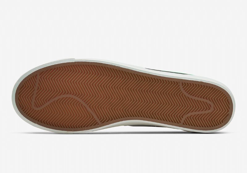 Nike Blazer Low Leather Férfi / Női Futó Fehér / Zöld Spark Sail