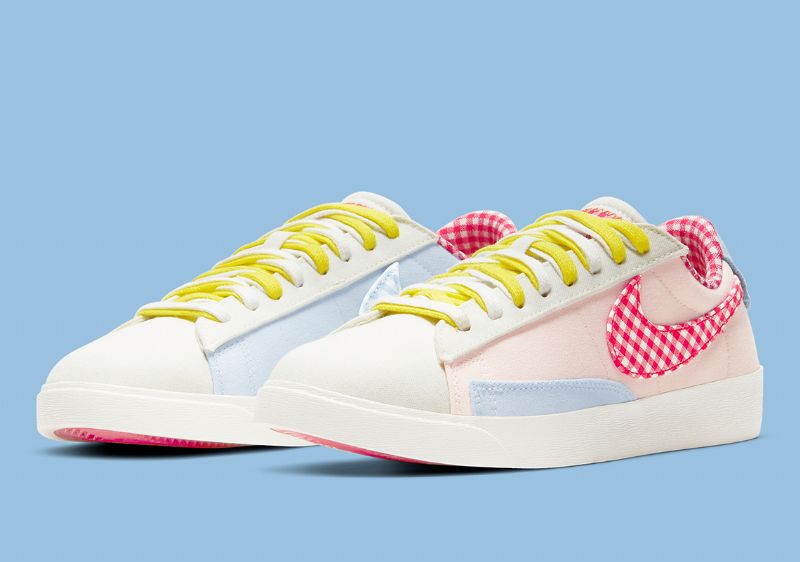 Nike Blazer Low Lx Picnic Női Running Narancs Pearl / Fociszürke