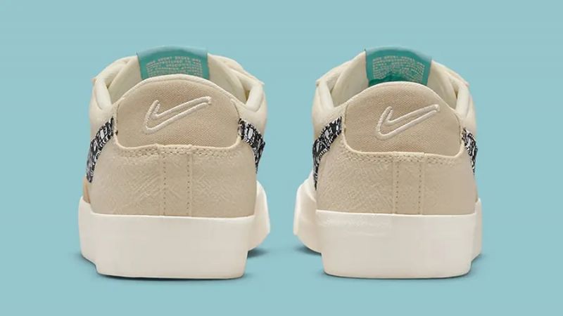 Nike Blazer Low Paisley Swoosh Férfi / Női Running Natural / Sötétkék