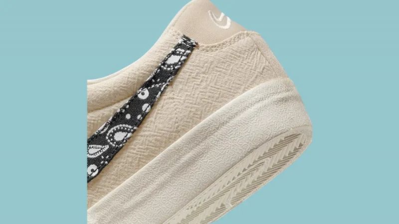 Nike Blazer Low Paisley Swoosh Férfi / Női Running Natural / Sötétkék
