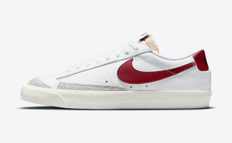 Nike Blazer Low Team Piros Férfi / Női Futó Fehér /