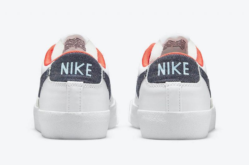 Nike Blazer Low Usa Farmer Férfi / Női Futó Világoskék / Piros / Fehér
