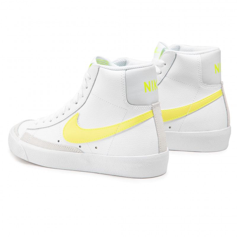 Nike Blazer Mid 77 Lemon Férfi / Női Futó Fehér / Poison