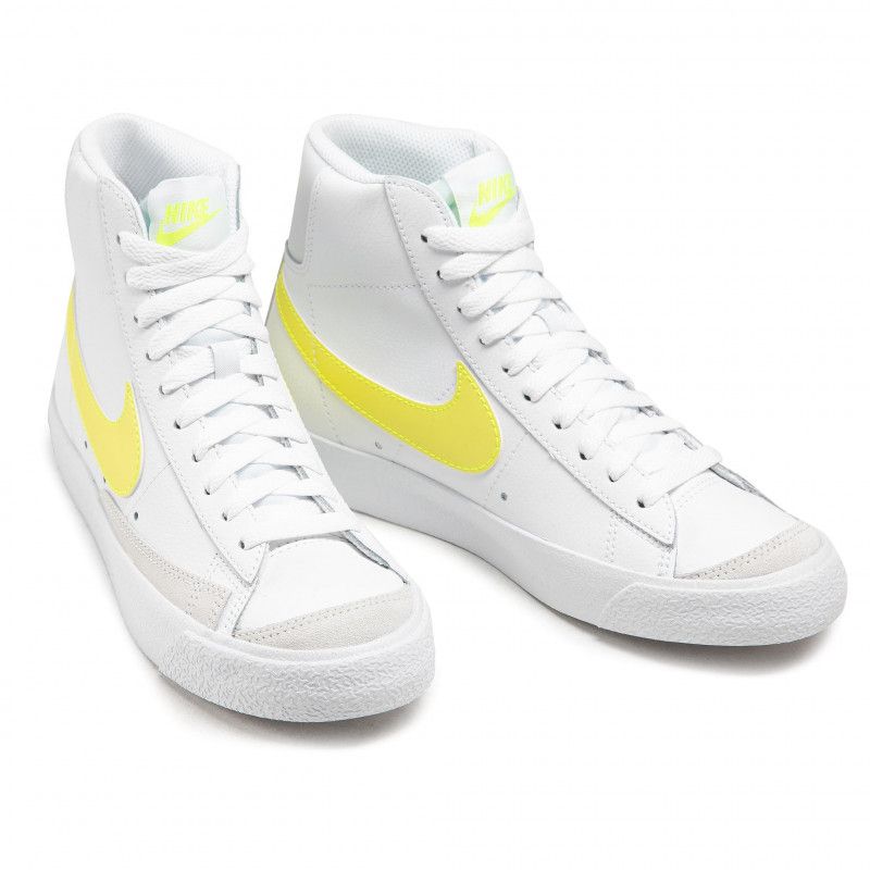Nike Blazer Mid 77 Lemon Férfi / Női Futó Fehér / Poison