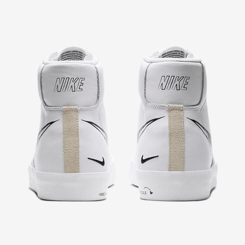 Nike Blazer Mid 77 Sketch Pack Férfi / Női Futó Fehér Fekete