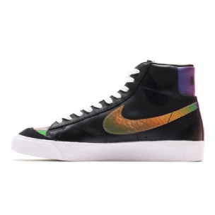 Nike Blazer Mid 77 Vntg Férfi / Női Futó Fekete / Fényes Kaktusz-hiperrózsaszín