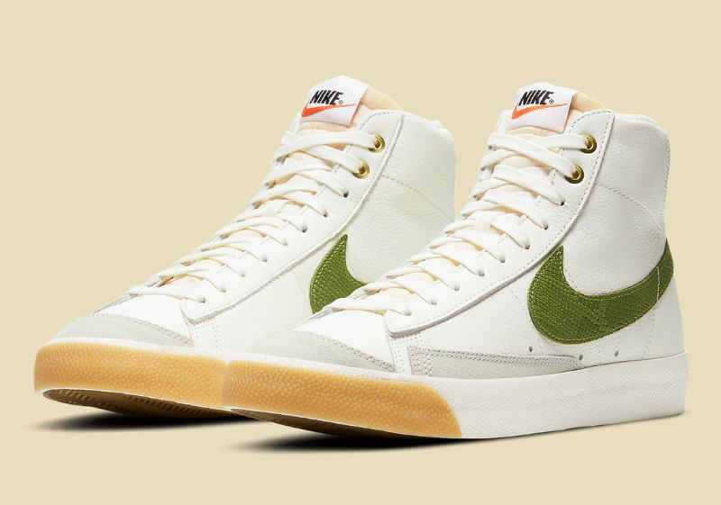 Nike Blazer Mid Férfi / Női Running Sail / Zöld-fehér-gum
