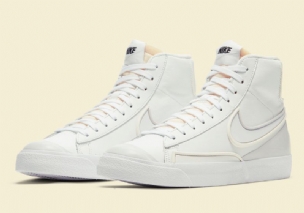 Nike Blazer Mid Infinite Summit Fehér Férfi / Női Futó / Vitorla /