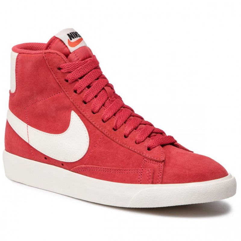 Nike Blazer Mid Vntg Suede Női Running Piros / Sail / / Fekete