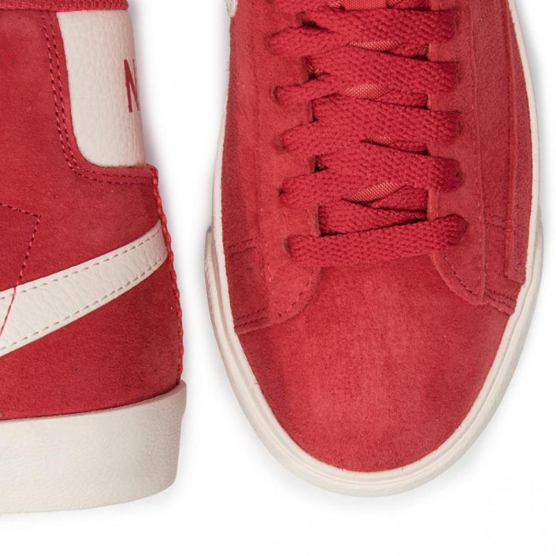Nike Blazer Mid Vntg Suede Női Running Piros / Sail / / Fekete