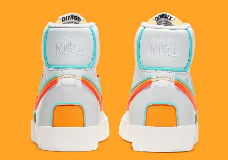 Nike Blazer Mid77 Infinite Férfi / Női Futó Fehér / Aurora Zöld / Bright Crimson / Kumquat