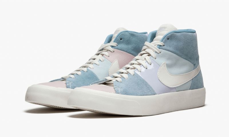 Nike Blazer Qs Easter Férfi / Női Futó Artic Rózsaszín / Sail-leche Kék
