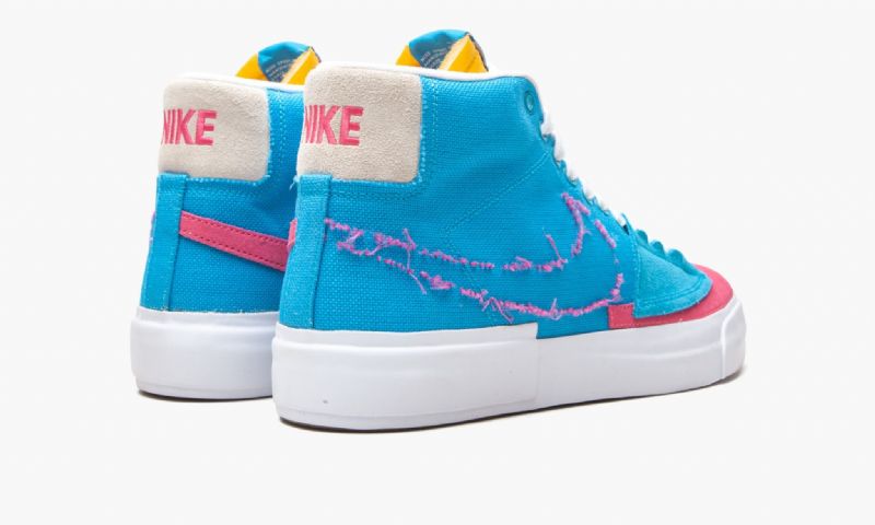 Nike Blazer Sb Zoom Mid Edge Férfi / Női Futó Lézerkék / Görögdinnye