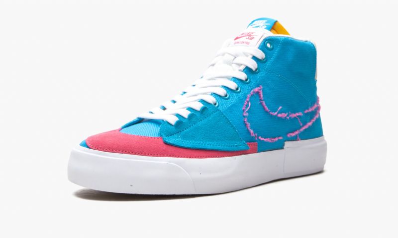 Nike Blazer Sb Zoom Mid Edge Férfi / Női Futó Lézerkék / Görögdinnye
