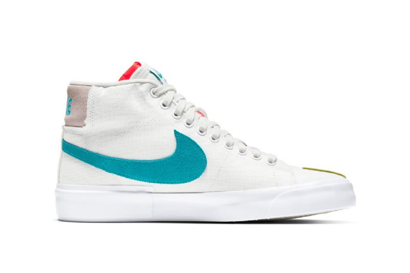Nike Blazer Sb Zoom Mid Edge Férfi / Női Running Summit Fehér / Oracle Aqua -summit