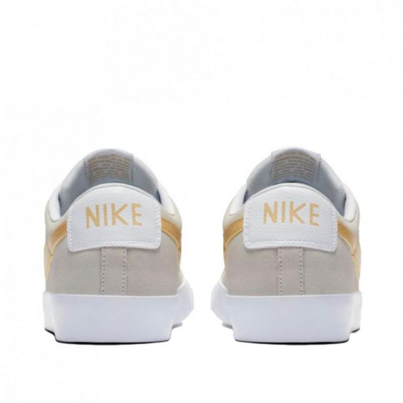 Nike Sb Blazer Low Férfi / Női Futó Fehér / Szürke / Sárga