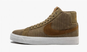 Nike Sb Zoom Blazer Középső Férfi / Női Futó Néma Bronz / Burnt Sienna-s
