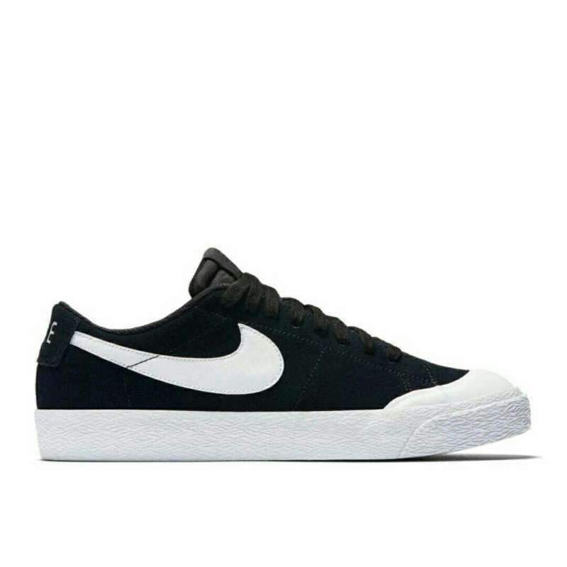 Nike Sb Zoom Blazer Low Férfi / Női Futó Fekete / Fehér-gumi Világosbarna