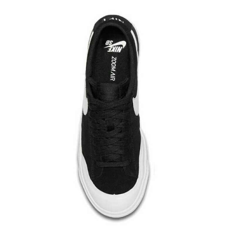 Nike Sb Zoom Blazer Low Férfi / Női Futó Fekete / Fehér-gumi Világosbarna