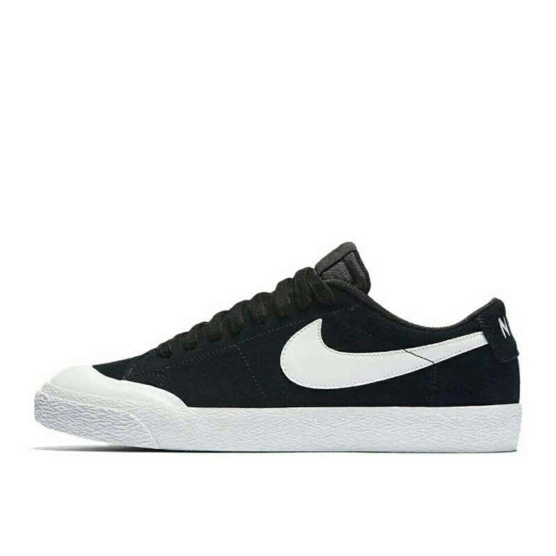 Nike Sb Zoom Blazer Low Férfi / Női Futó Fekete / Fehér-gumi Világosbarna