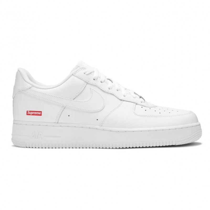 Nike Supreme Air Force One Férfi / Női Alkalmi Piros / Fehér