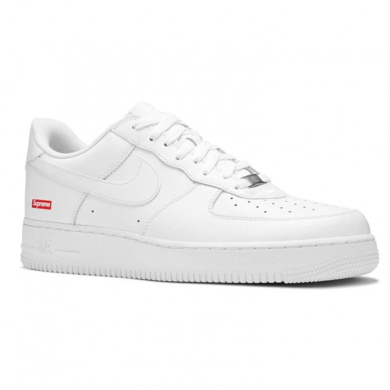 Nike Supreme Air Force One Férfi / Női Alkalmi Piros / Fehér