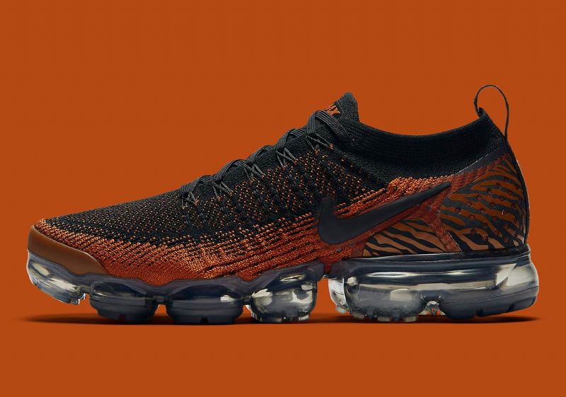 Nike Vapormax 2.0 Tigris Férfi / Női Futó Sivatagi Narancs / Teljes Narancs-fekete