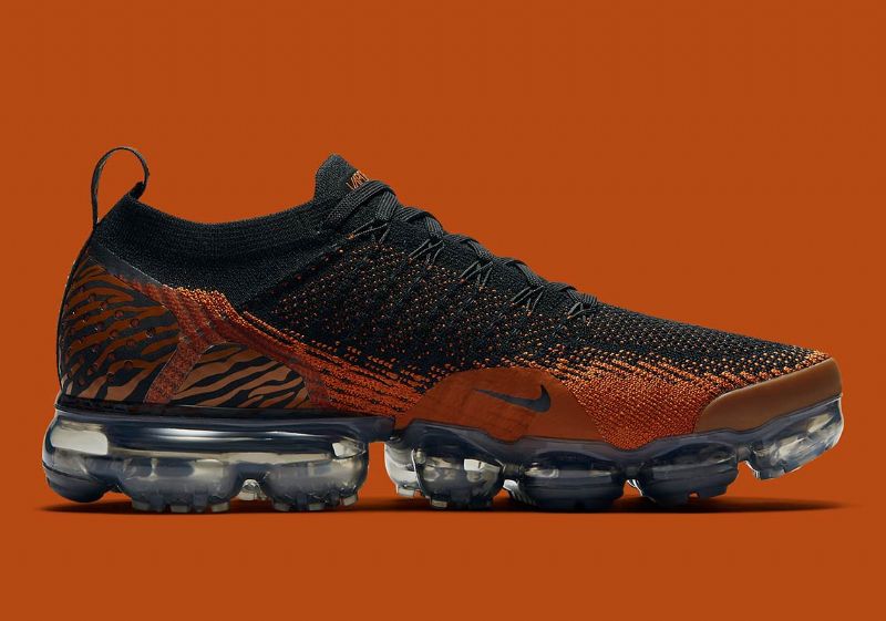 Nike Vapormax 2.0 Tigris Férfi / Női Futó Sivatagi Narancs / Teljes Narancs-fekete