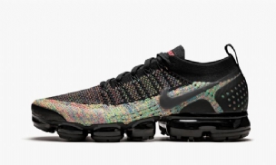 Nike Vapormax Flyknit 2 Férfi / Női Futó Fekete / Multi