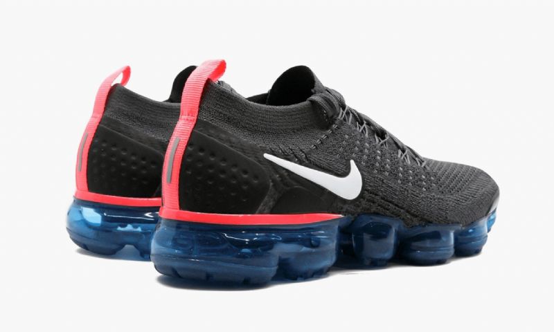 Nike Vapormax Flyknit 2 Férfi Run Thunder Szürke / Fehér-geode Kékeszöld-fekete-forró Ütés