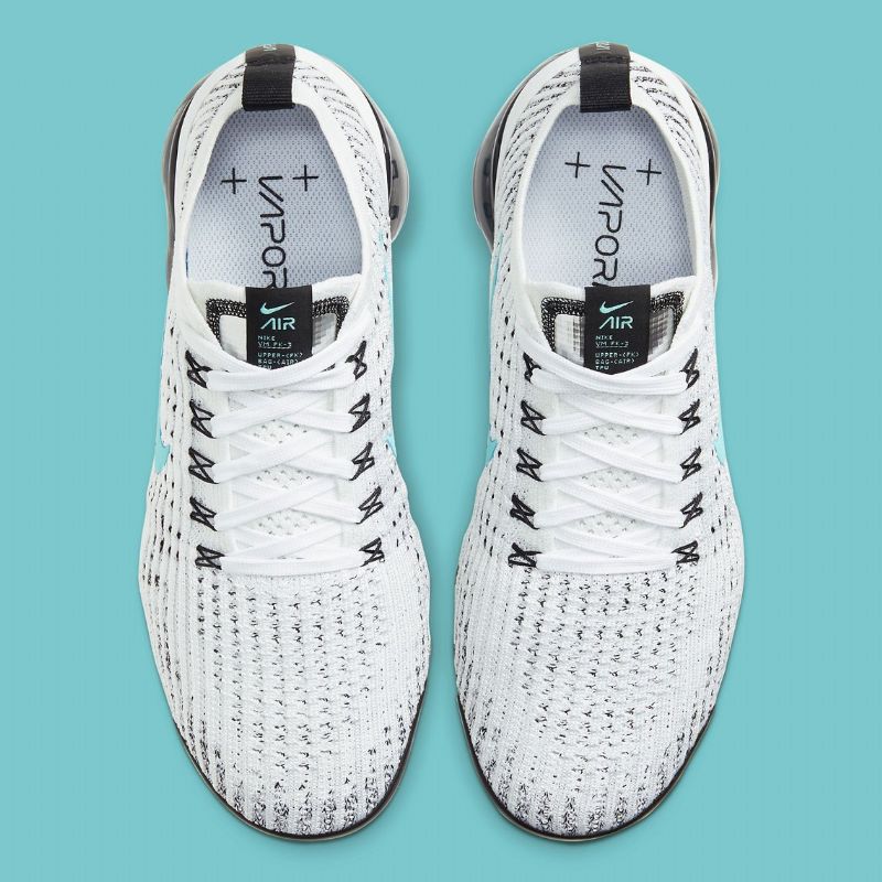Nike Vapormax Flyknit 3 Férfi / Női Futó Fehér / Fekete-metál Ezüst-aurora