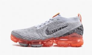 Nike Vapormax Flyknit 3 Férfi / Női Futóhangulat Szürke / Fényvisszaverő Ezüst / Multi
