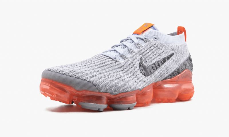 Nike Vapormax Flyknit 3 Férfi / Női Futóhangulat Szürke / Fényvisszaverő Ezüst / Multi