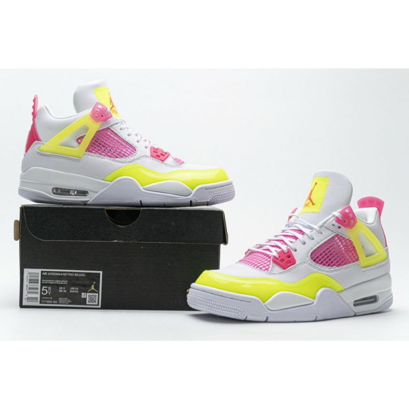 Nők Air Jordan 4 Retro Lásd Citromméreg