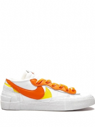 Sacai Nike Blazer Low Férfi / Női Futó Fehér / Narancs