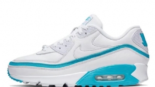 Veretlen Nike Air Max 90 Férfi Alkalmi Fehér/kék