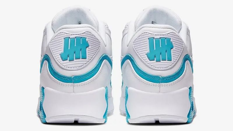 Veretlen Nike Air Max 90 Férfi Alkalmi Fehér/kék