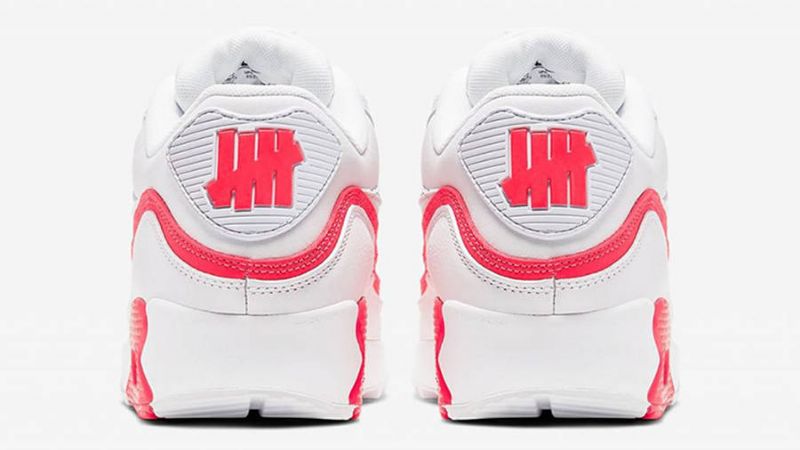 Veretlen Nike Air Max 90 Férfi Alkalmi Fehér/piros