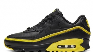 Veretlen Nike Air Max 90 Férfi Alkalmi Fekete / Opti Sárga